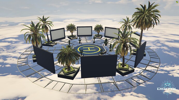 Floating Spawn Platform Map Thumbnail