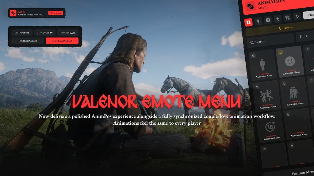 😁 V-Emotemenu | Most Advanced Cinematic Editor System with Animpos ...