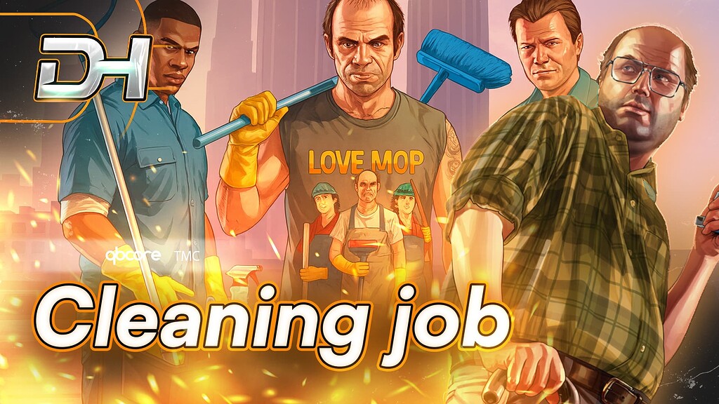 DH | Cleaner Job | FiveM [QB] [QBOX] [PAID] - FiveM Releases - Cfx Forum