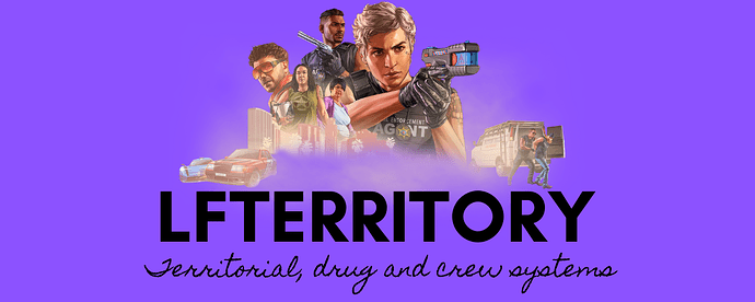 [PAID][ESX] Crew Territory & Drugs System (RageUI) Thumbnail