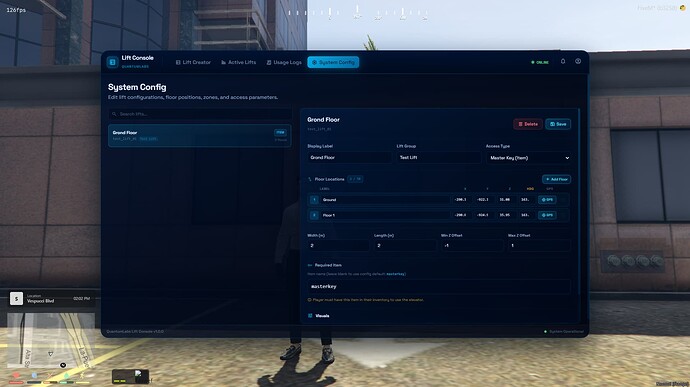 QL_LiftCreator – Advanced Elevator System with Access Control [QBCore / ESX] 4