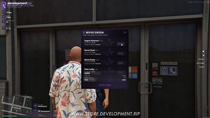 Revive Stations | With realistic NPC animation