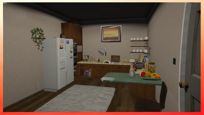 Farmer House & Barn MLO Pack | Farm Interior 3