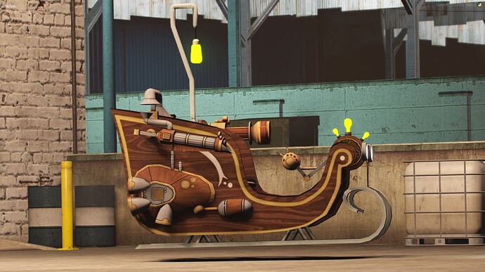 [PAID] Steampunk Flying Sleigh | Kire Customs thumbnail 13