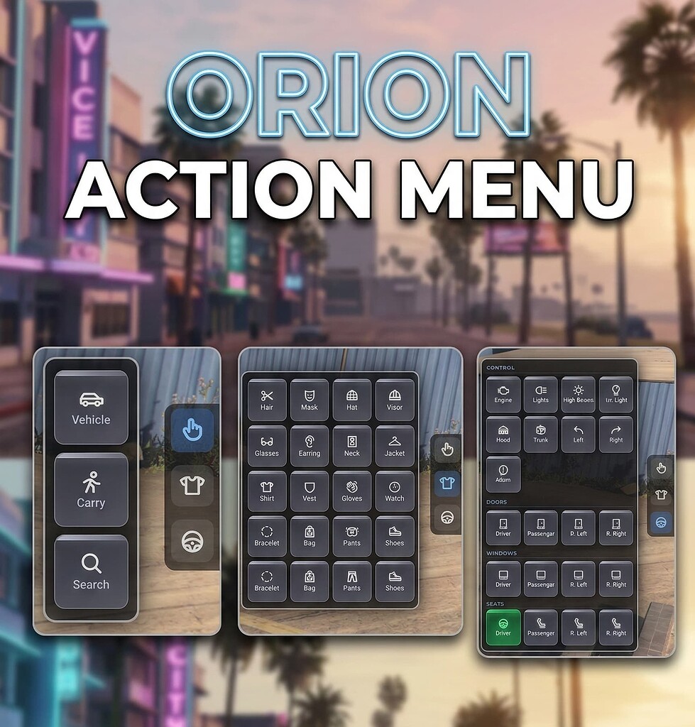 Action Menu Advanced by Orion - FiveM Releases - Cfx Forum