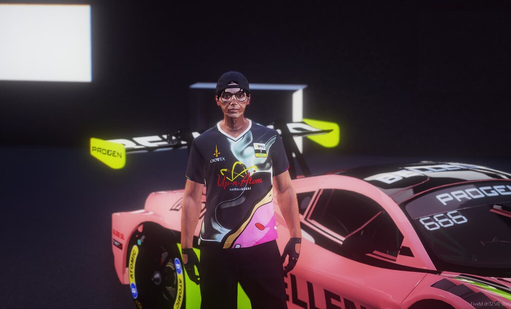 液体甜甜圈赛车服-FiveM插件网