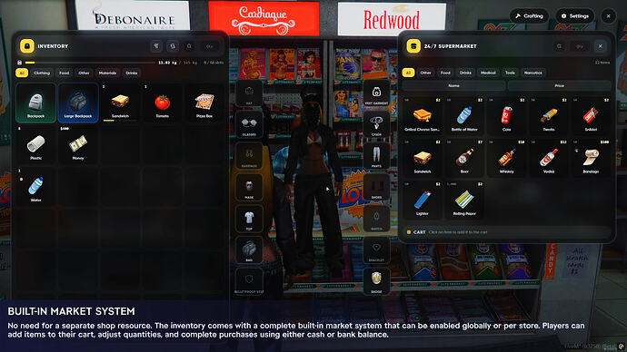 Intorducing Supreme Inventory - All In One Inventory Script for FiveM by CodeM 3-56 screenshot