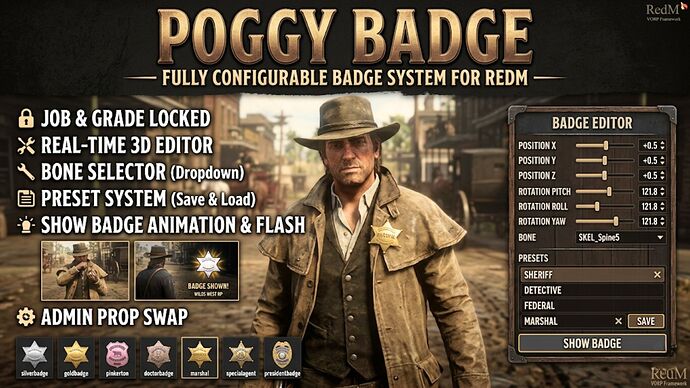 badges