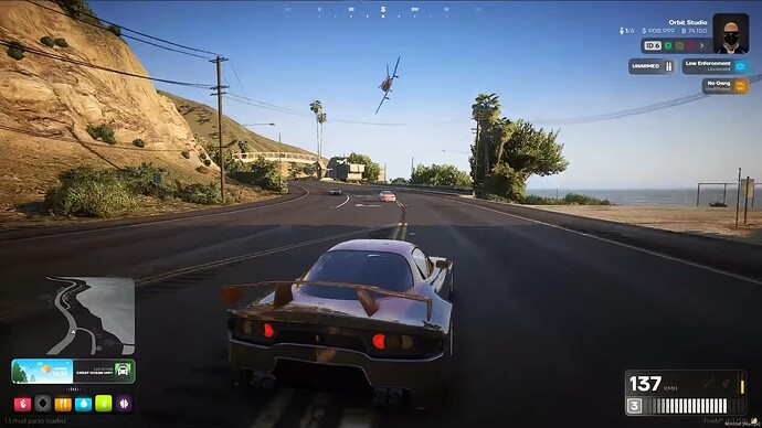 [PAID] Advanced Dynamic HUD | ESX, QBX & QBCore (FiveM) thumbnail 4