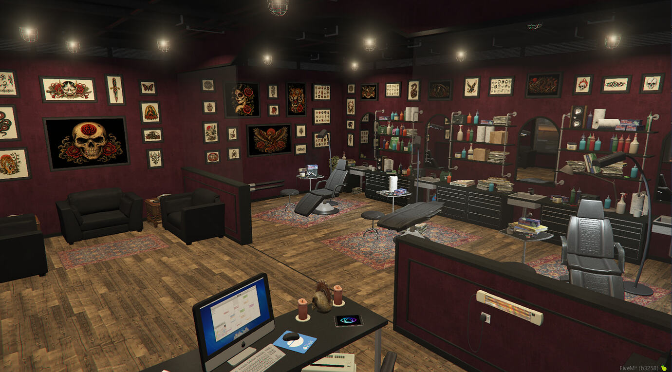 KAV Studio | Tattoo Shops Enhanced - FiveM Releases - Cfx Forum