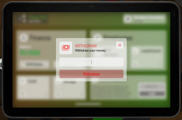 Withdraw