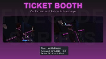 vu - ticket booth