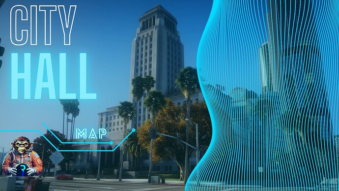 Gta v fivem mlo | city hall | bank | police | Thumbnail
