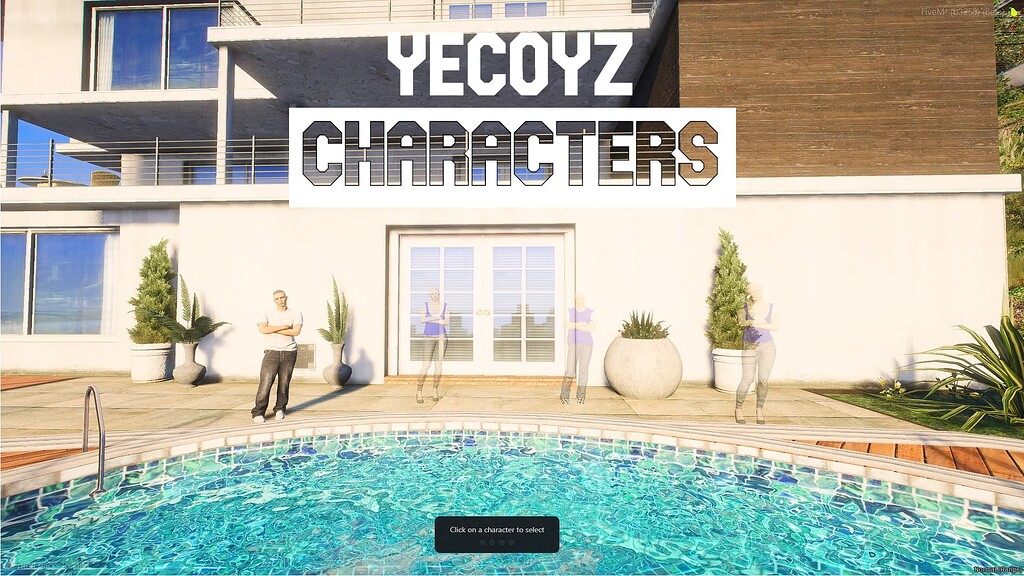 [ESX, QBCore, Qbox] Yecoyz Characters