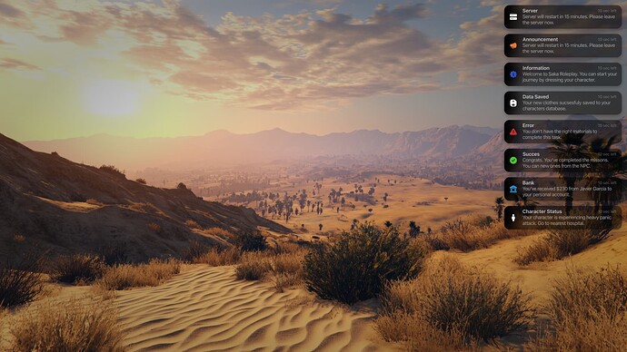 Notification Fruit Dark