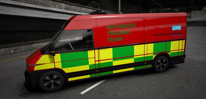 UK Ambulance Pack - ELS AND NON ELS Versions thumbnail 2