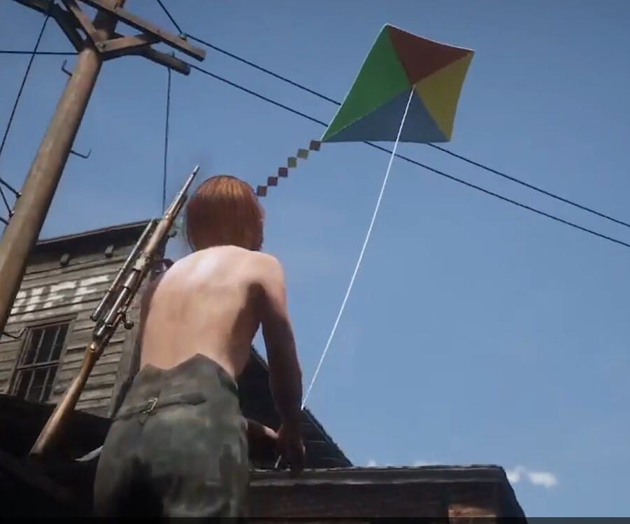 Macabre Kite - animated kite and custom animations RSG/VORP - RedM ...