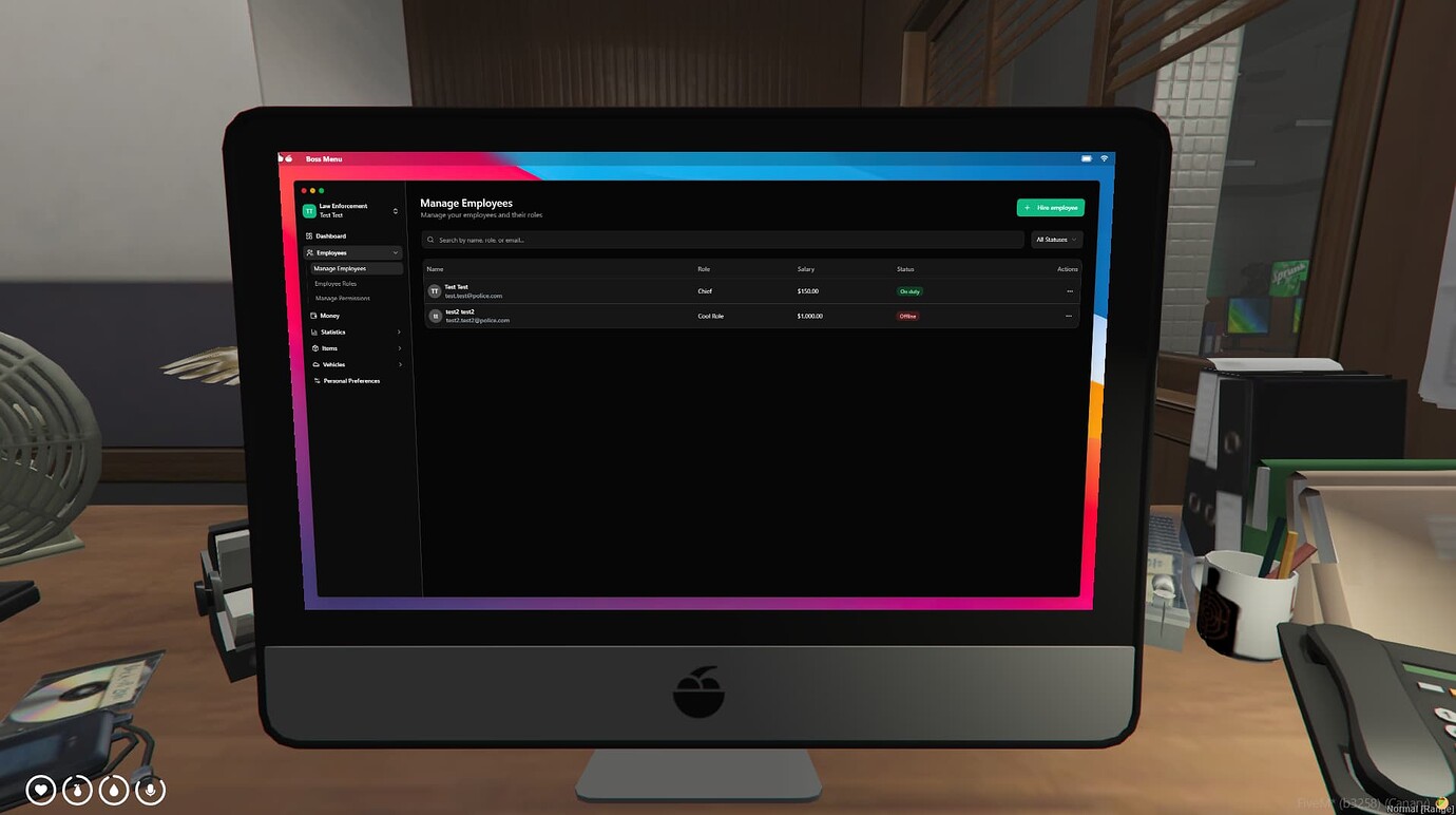 Zerio Bossmenu - The new standard of bossmenus - ESX, QBCORE, QBOX ...
