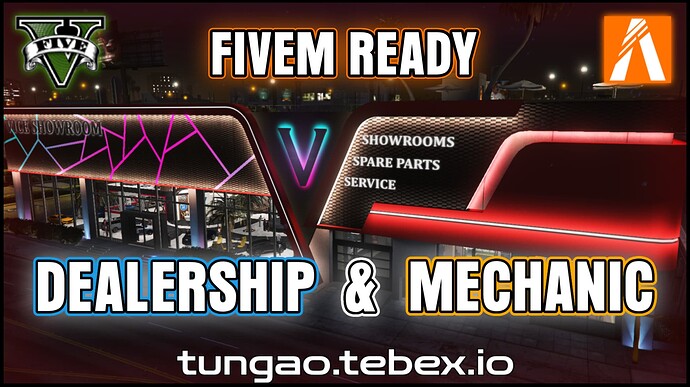 DEALERSHIP and MECHANIC map