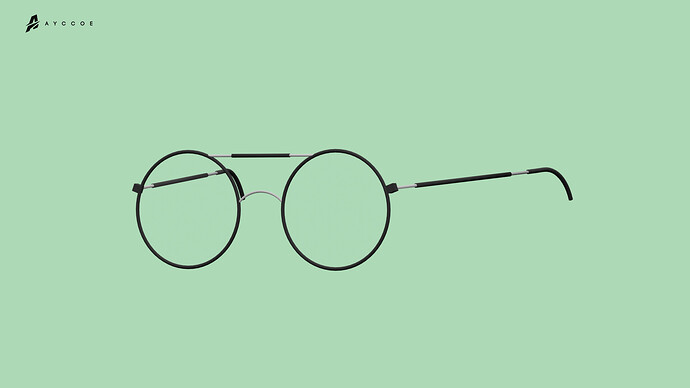 Vintage Round Glasses (MP Male) thumbnail 7