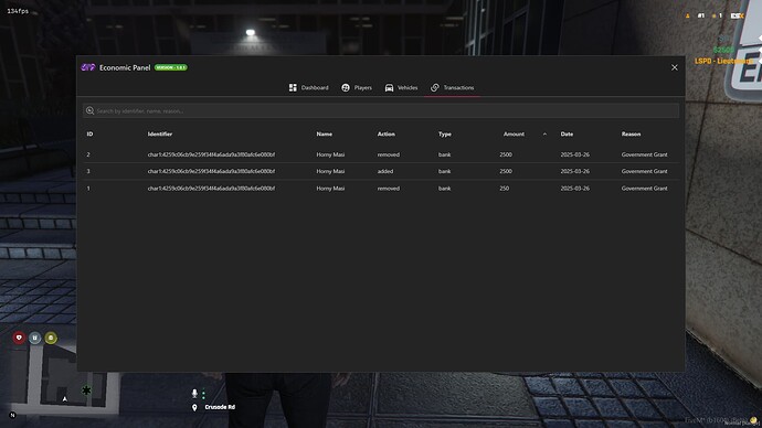 [ESX/QBox/QBCore] Economic Panel | Server Management | In Game thumbnail 4