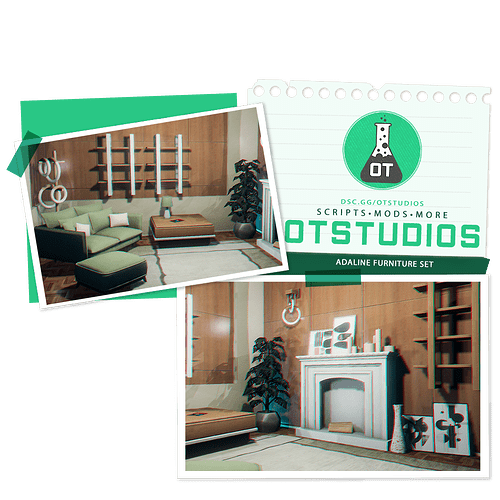 [PAID][PROPS] - OT Furniture Pack - Adaline Thumbnail