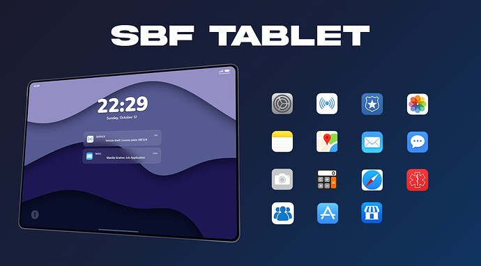 SBF Tablet - Multi-Faction MDT System Thumbnail