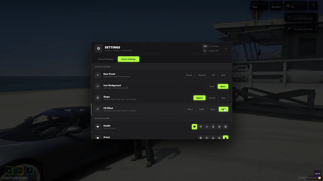 [PAID] hsHUD | Advanced Modern HUD System | Drag & Drop | Dynamic ...