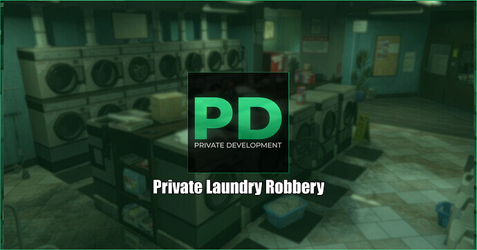 Private Laundry Robbery [ ESX / QBCore ] Thumbnail