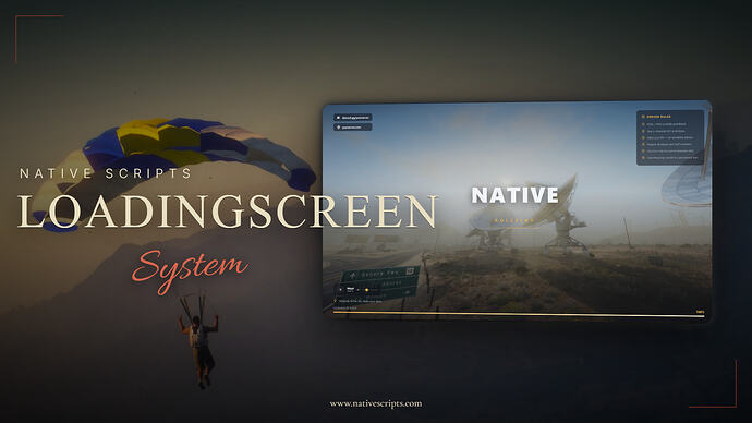 [Free] ns-loadingscreen 🎬 — A Modern Loading Screen for Your FiveM Server