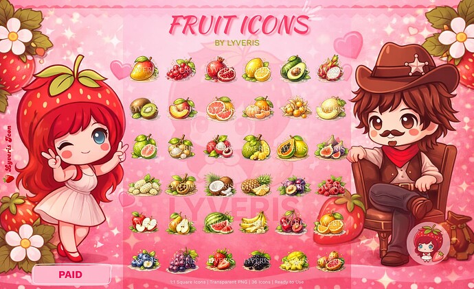 lyveris-fruit icons
