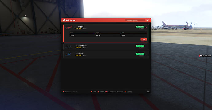 Advanced garage system with private, job, gang &amp; impound support [esx] [qb] [qbx] 7