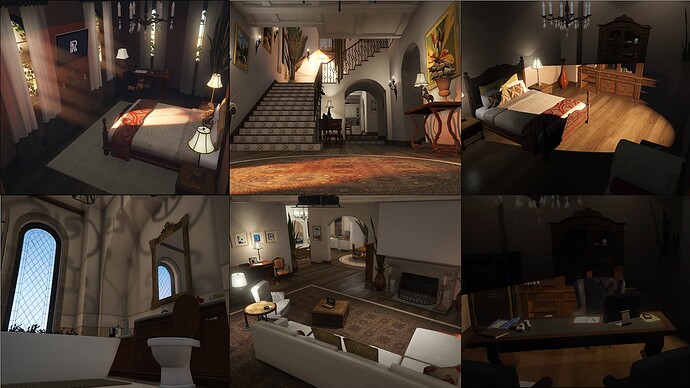 [PAID] [MLO] Vinewood Spanish Mansion - Michael House redesigned thumbnail 2