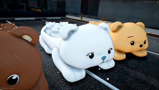 Cute Bear Car | Panda Car [PAID] thumbnail 5