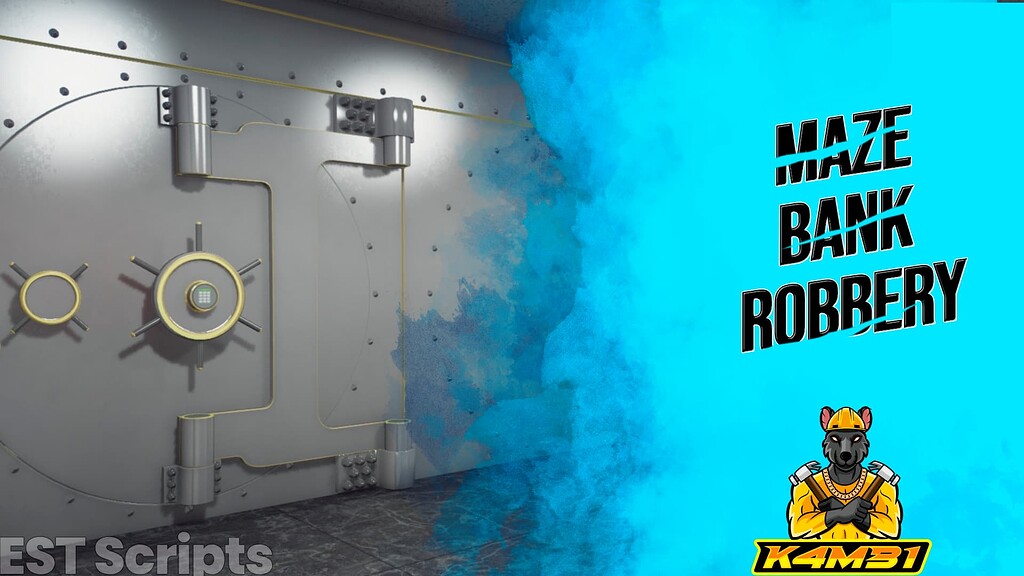 [ESX/QBCore/QBox] K4MB1 Maze Bank Robbery - FiveM Releases - Cfx.re ...
