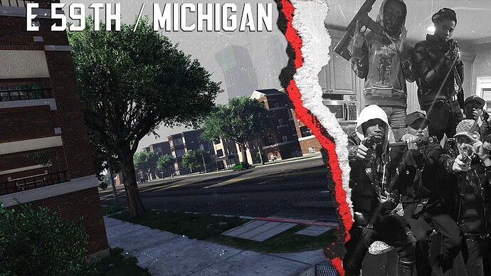 [FIVEM MLO] [FORUM DRIVE] E 59th / Michigan Ave Chicago Hood (059MOB Hood) Thumbnail