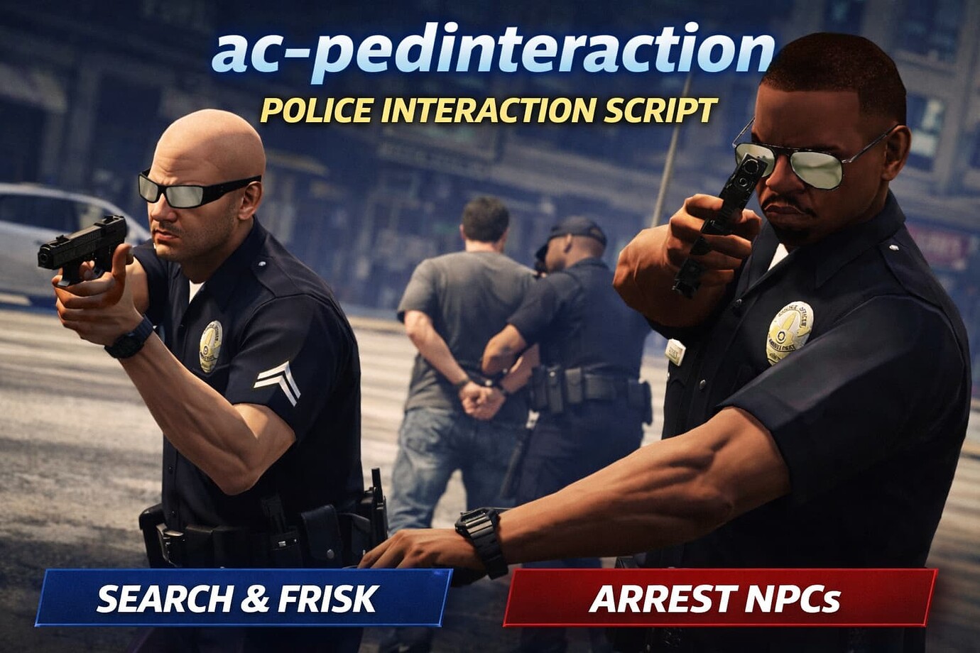 Qbcore Police Scripts QBCore | Advanced Pedestrian Interaction for Police - FiveM Releases ...
