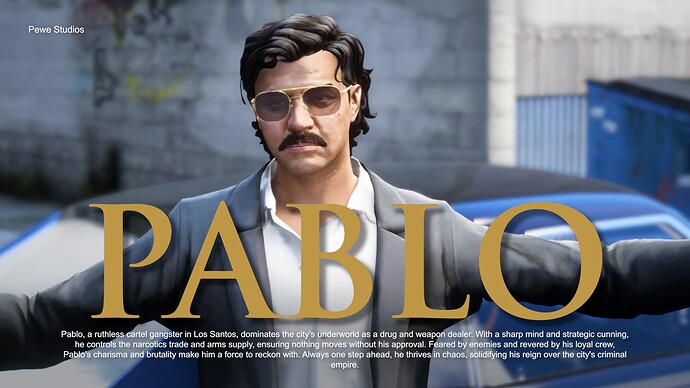 Pablo Custom Ped GTA 5 Fivem Add On Mods