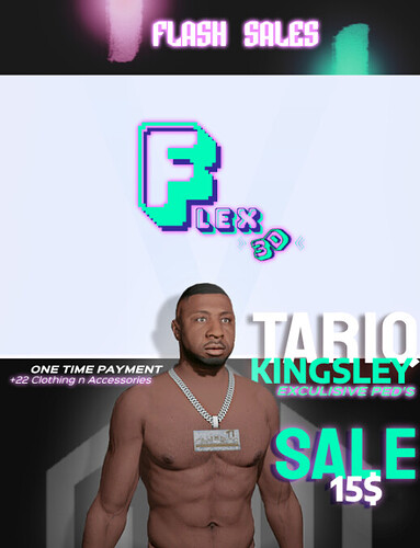 [CUSTOM] [PAID] [PED] Tariq Kingsley PED Thumbnail