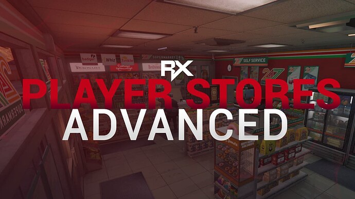 Advanced Player Stores | Custom Stores, Employees, Inventory, Robbing, Logs & more! Thumbnail