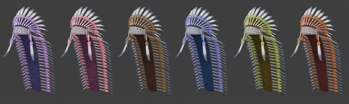 Headdress 12-13 customization