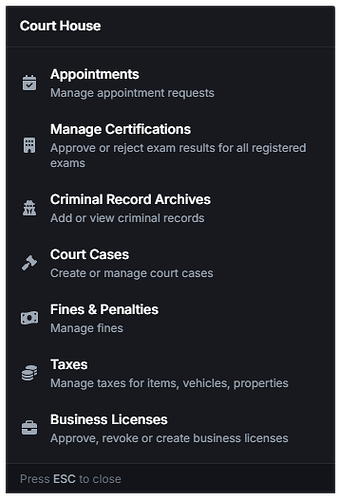 [PADI] m-CourtSystem | The Most Realistic Court & Justice System for FiveM thumbnail 2