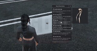 :haircut_woman: Advanced Wigs Crafting Script + Skills System | Wearable Wigs Included thumbnail 4