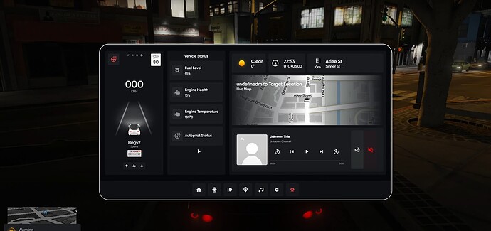 LD Car Tablet 💻 | Synchronized Music, Autopilot, Parking Camera thumbnail 2