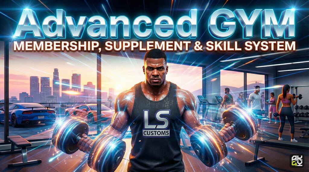 Advanced GYM System | Membership, Supplements & Skill Progression ...