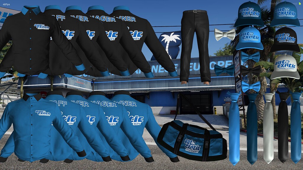 Auto Exotics Shirt 1 for Male and Female FiveM Releases Cfx.re Community