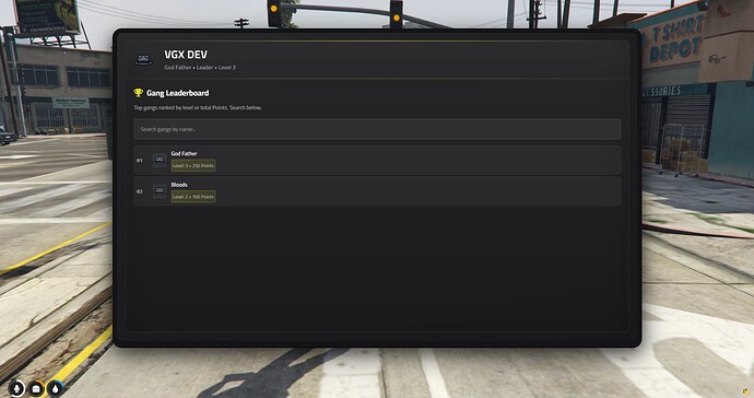 VGX GANGSYSTEM + PROPS 5