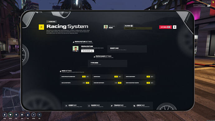 Advanced Racing System | Ranked • ELO • Crews • Custom Tracks 4