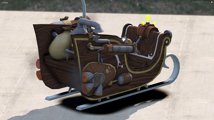 [PAID] Steampunk Flying Sleigh | Kire Customs thumbnail 6