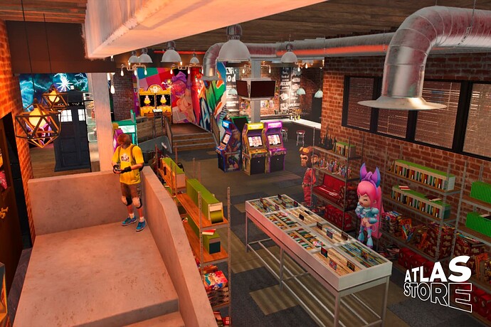 8 BIT ARCADE | COMIC STORE | BAR - FiveM Releases - Cfx Forum